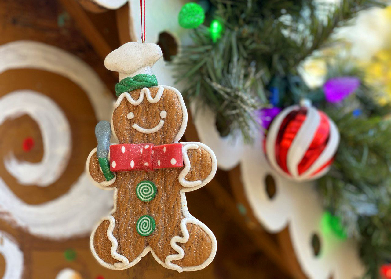 Christmas Ornament Cake