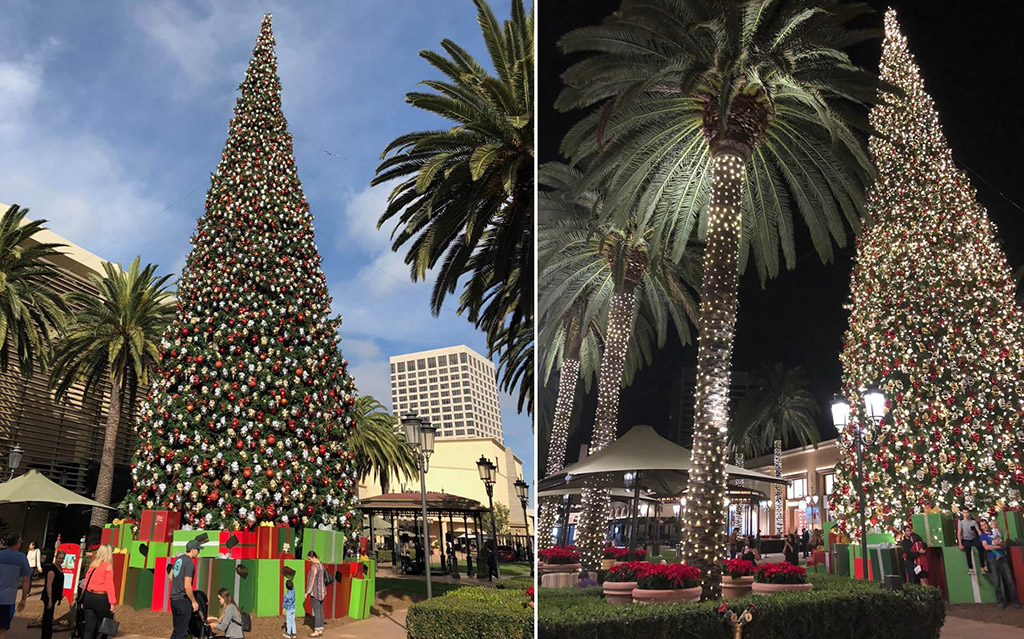 Christmas Tree at Fashion Island