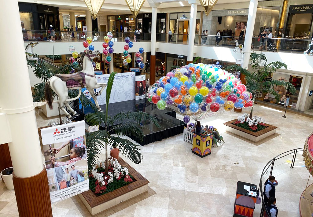 Empty South Coast Plaza Mall