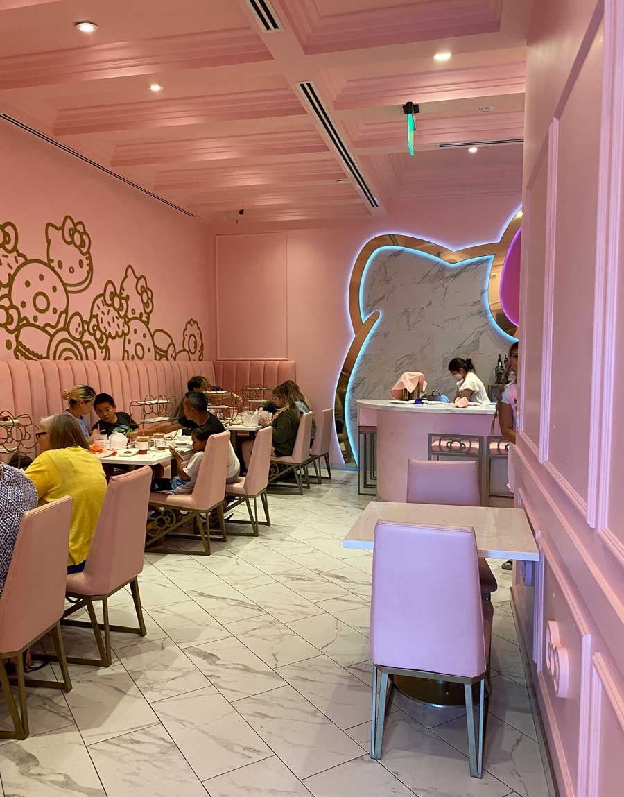 Hello Kitty Cafe Dining Room