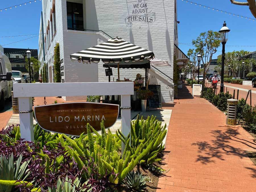 Visiting Lido Marina Village in Newport Beach