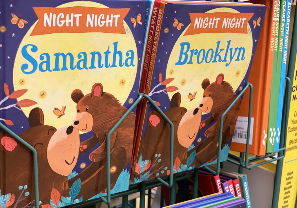 'Night Night' Personalized Book