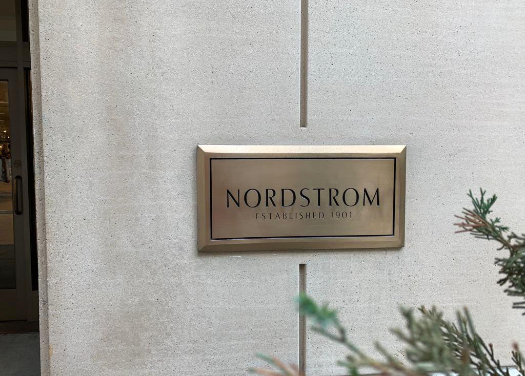 Nordstrom Nameplate