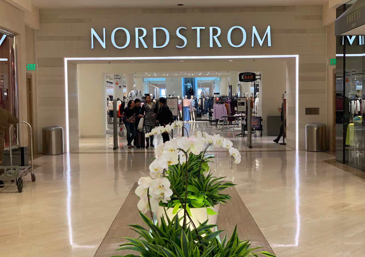 Nordstrom Storefront - South Coast Plaza