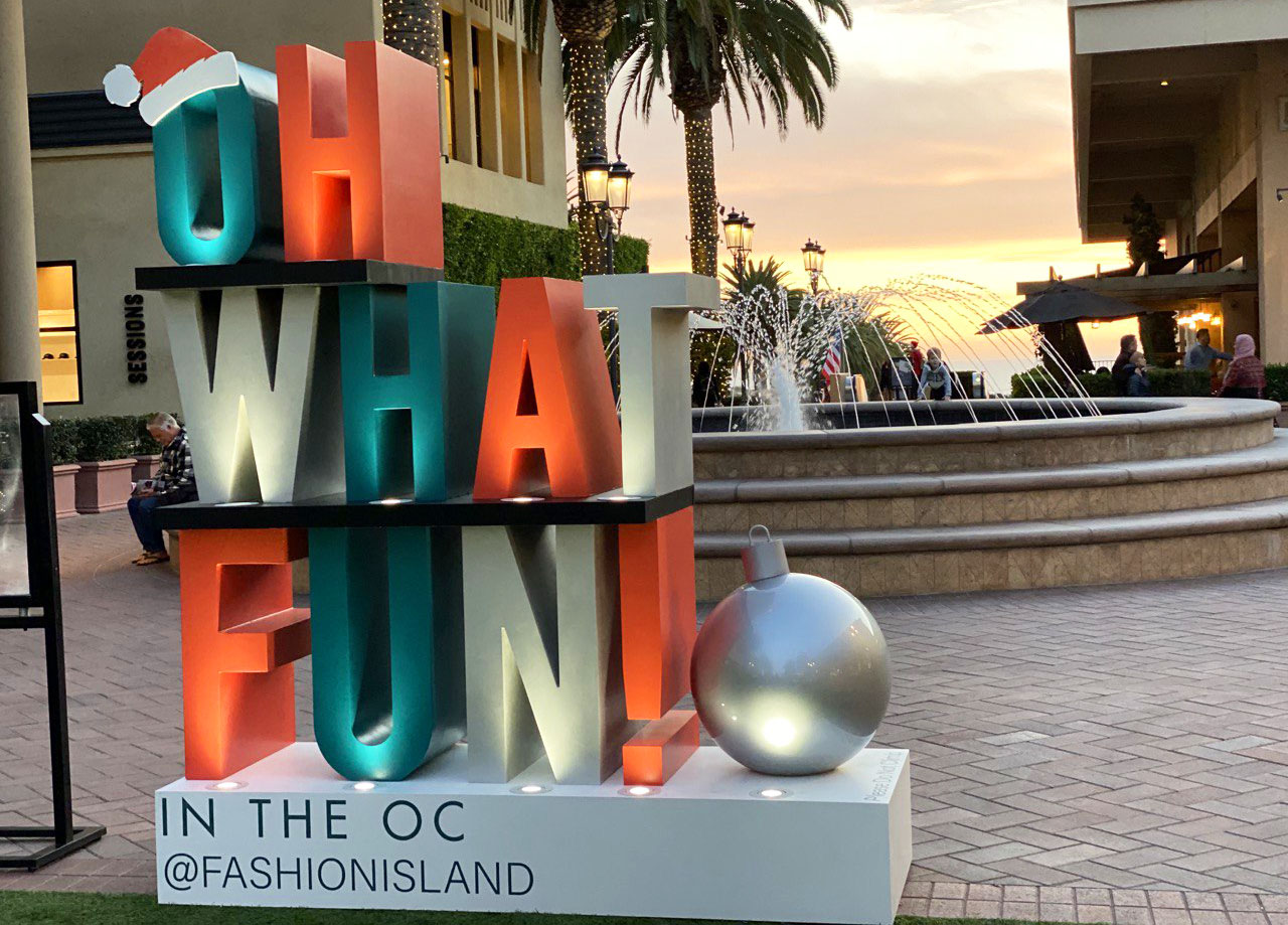 Oh What Fun in The Orange County Sign