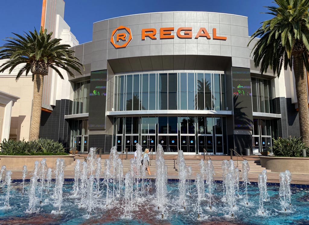 Regal Movie Theatre at the Irvine Spectrum Center