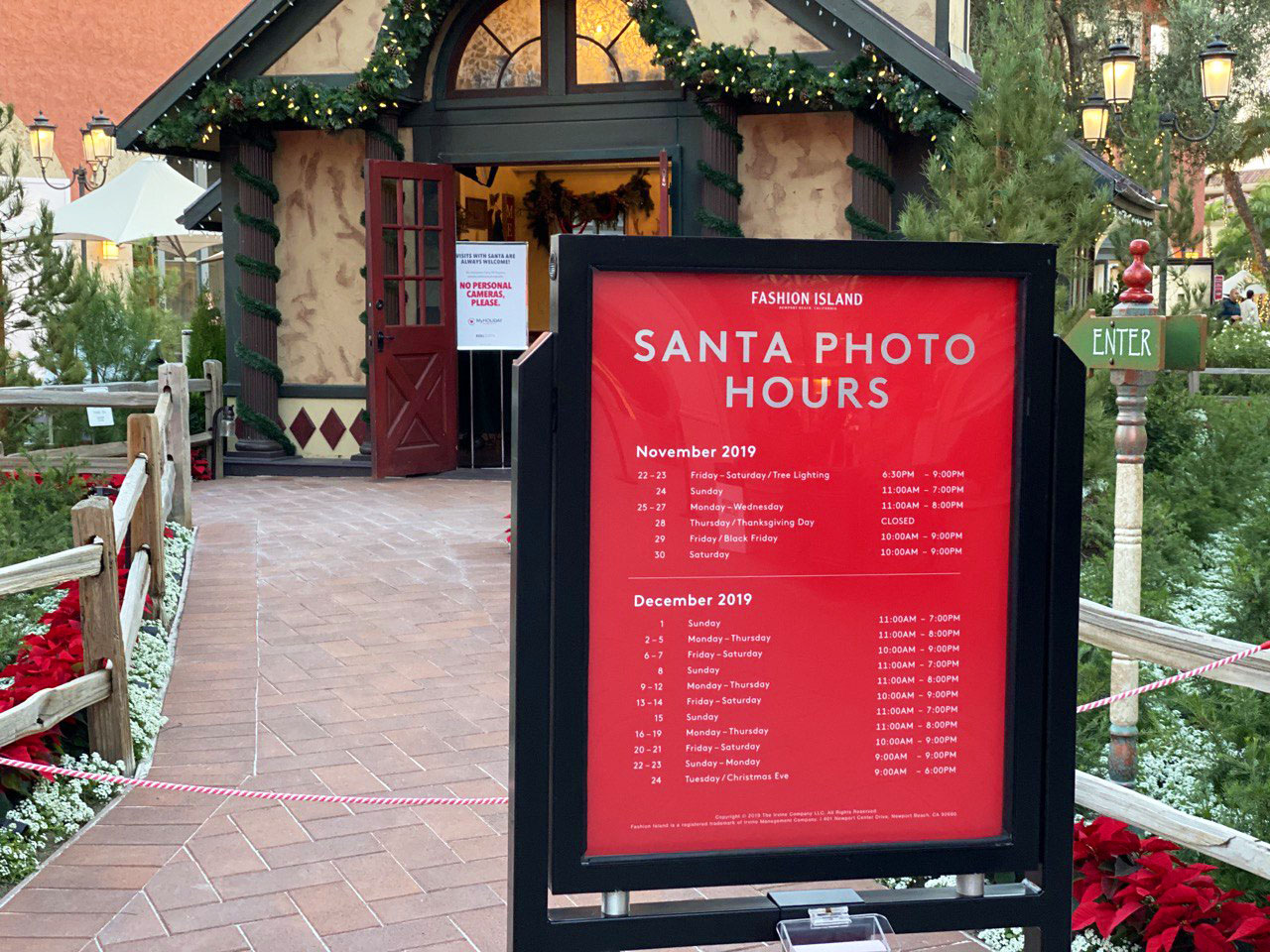 Santa Photo Pricing