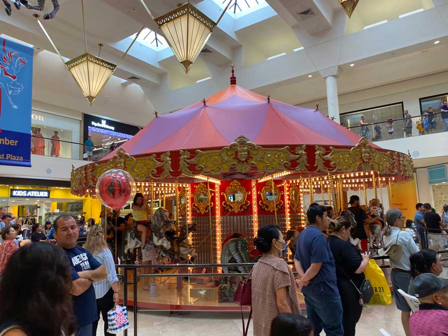 Around Town: Carousels at South Coast Plaza reopen to public