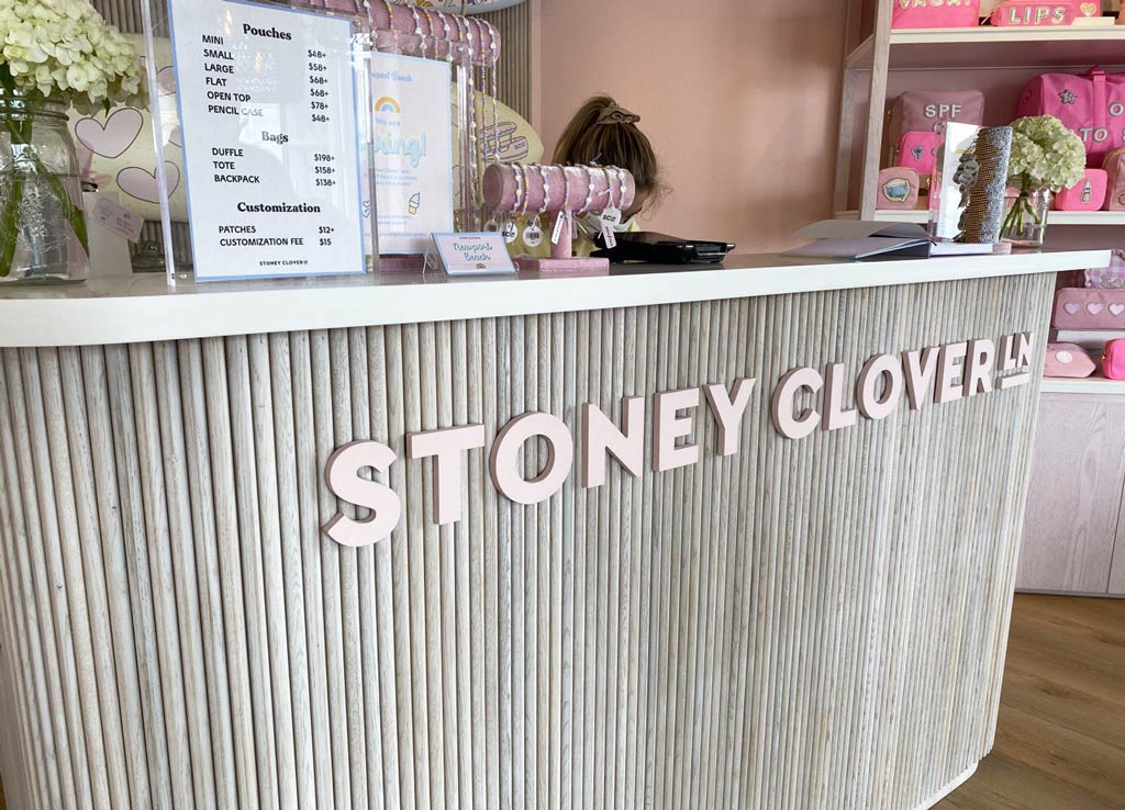 Stoney Clover Lane Reception Desk