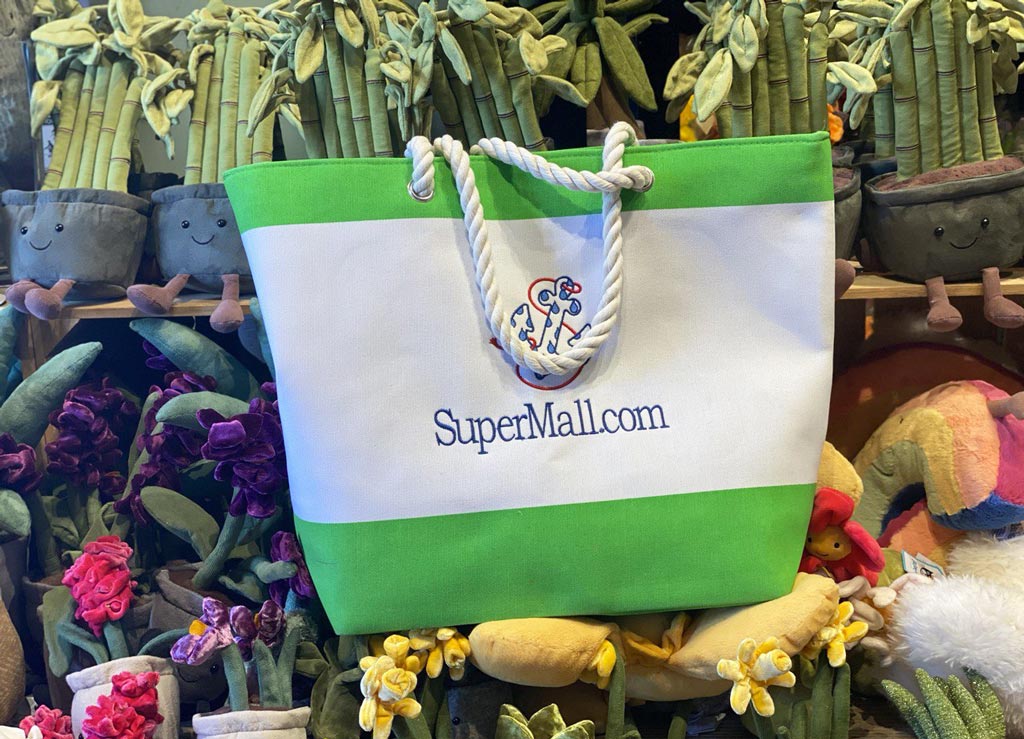SuperMall.com Personalized Tote Bag