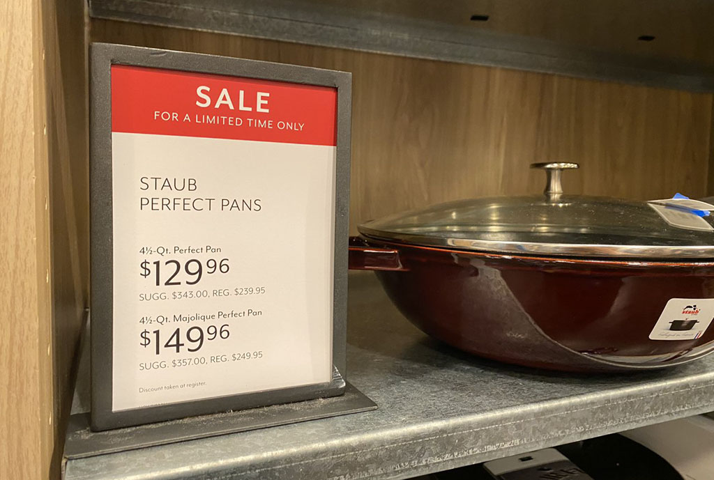 Sur La Table Staub Perfect Pans on Sale