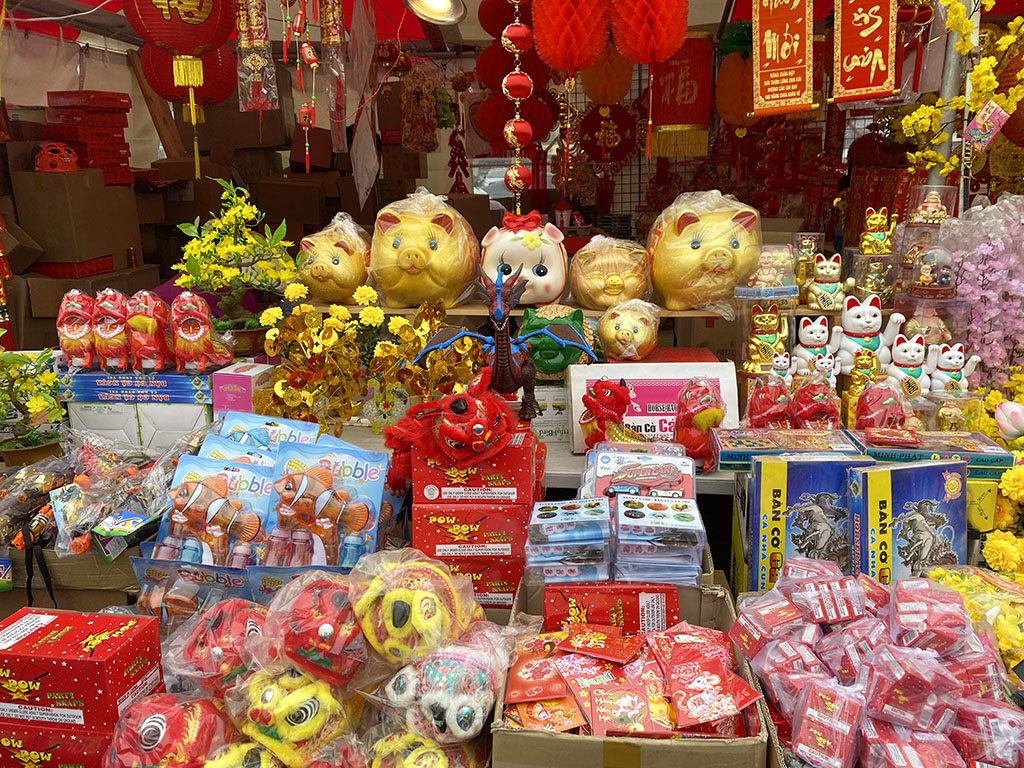 Tet Festival Vendor Booths