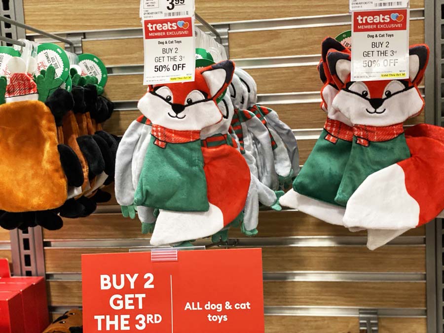 Holiday Pet Toys Discount