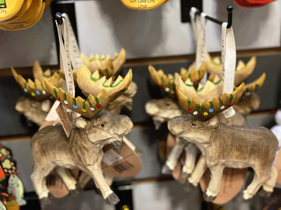 elk Christmas ornament