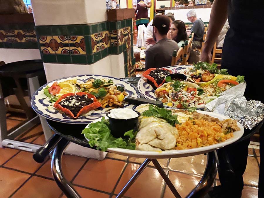 Casa Guadalajara meals