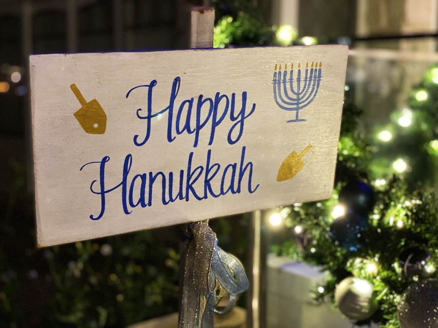 home decoration Happy Hanukkah 