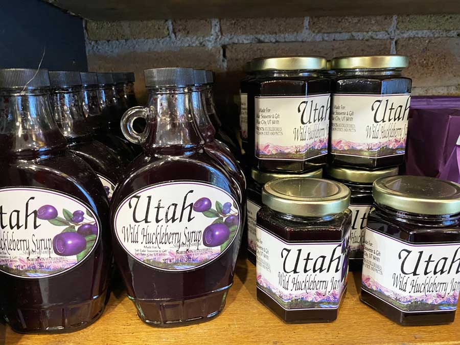 Utah Huckleberry Syrup