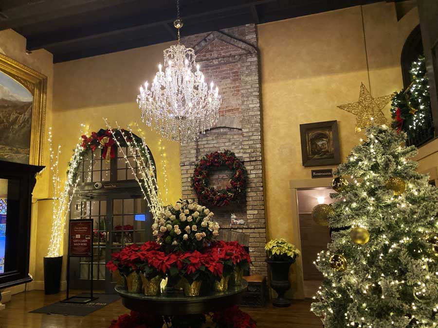 flower arrangements Mission Inn Hotel