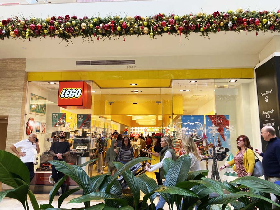 Lego store store south coast plaza