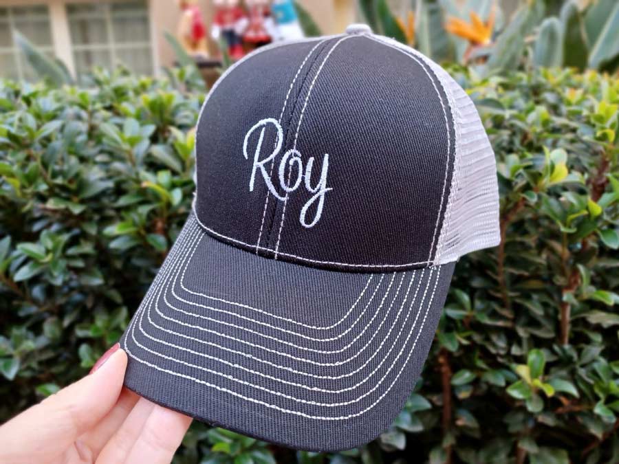 personalized cap