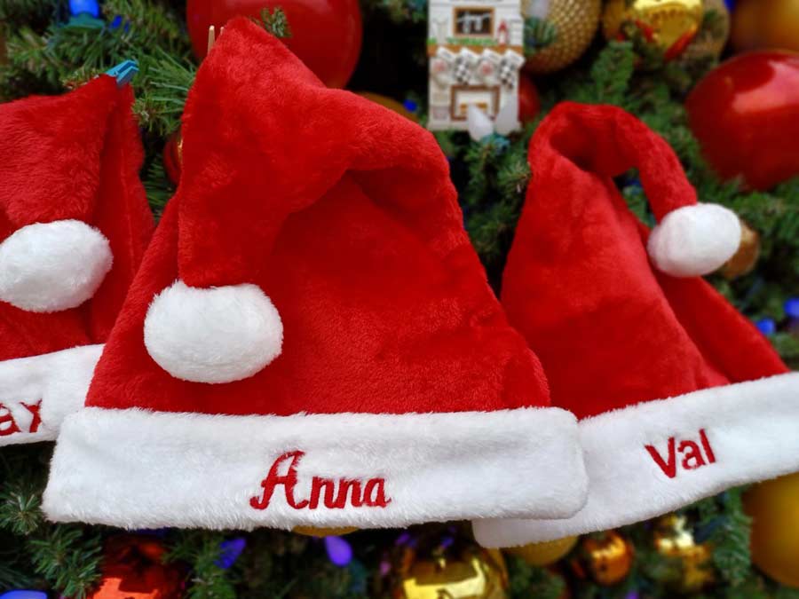 Personalization Mall Santa hats