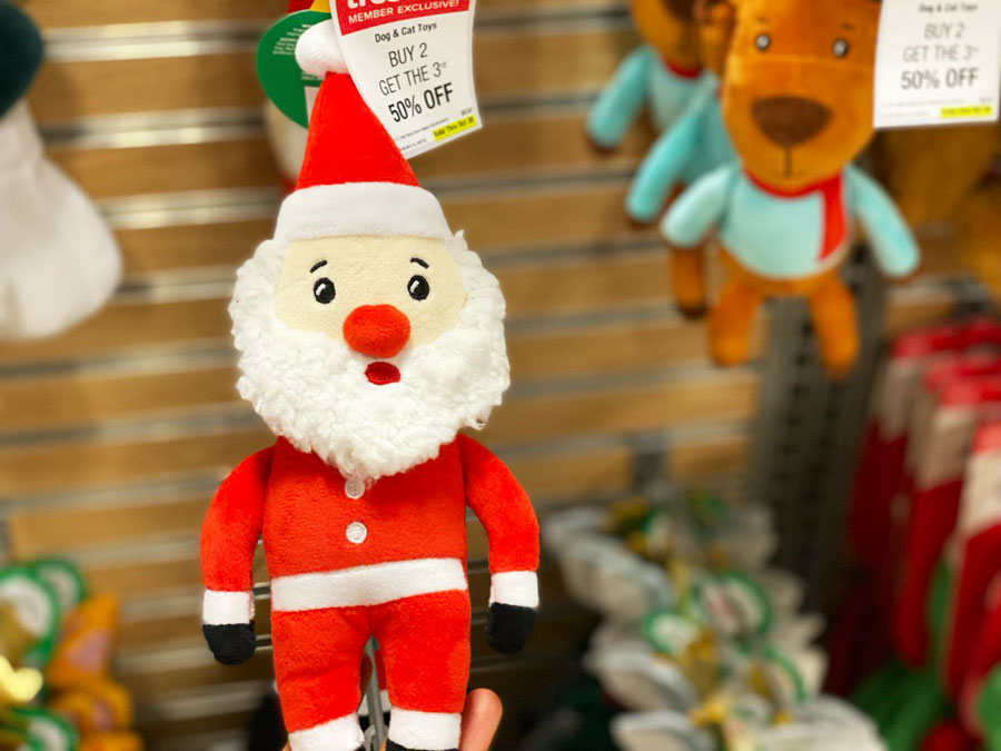Santa Toy For Pets