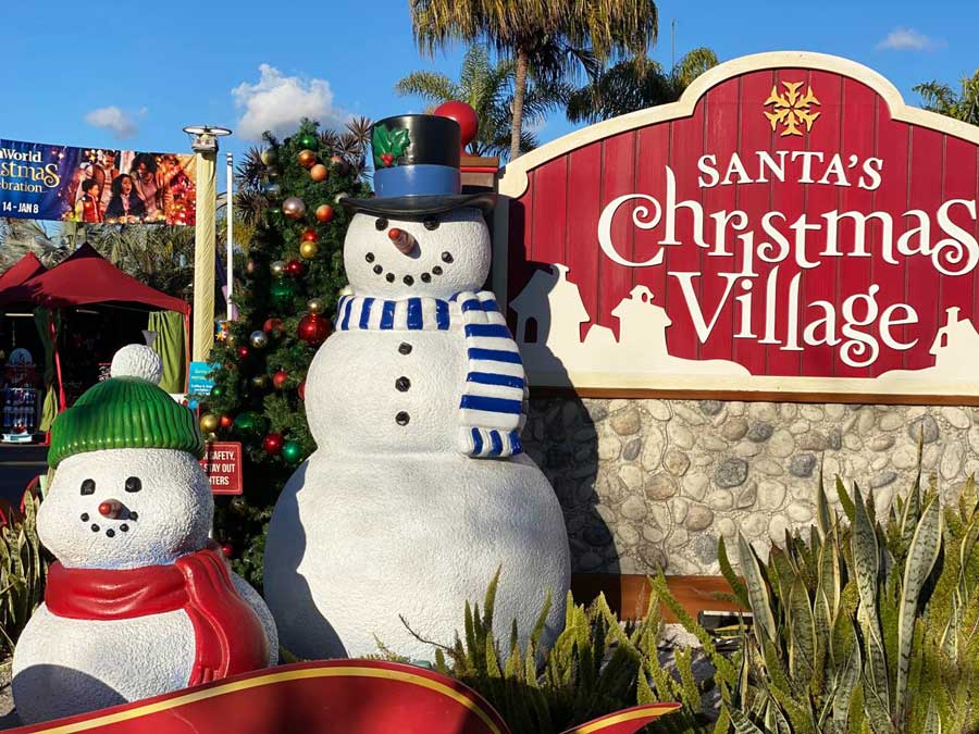 Christmas in SeaWorld San Diego