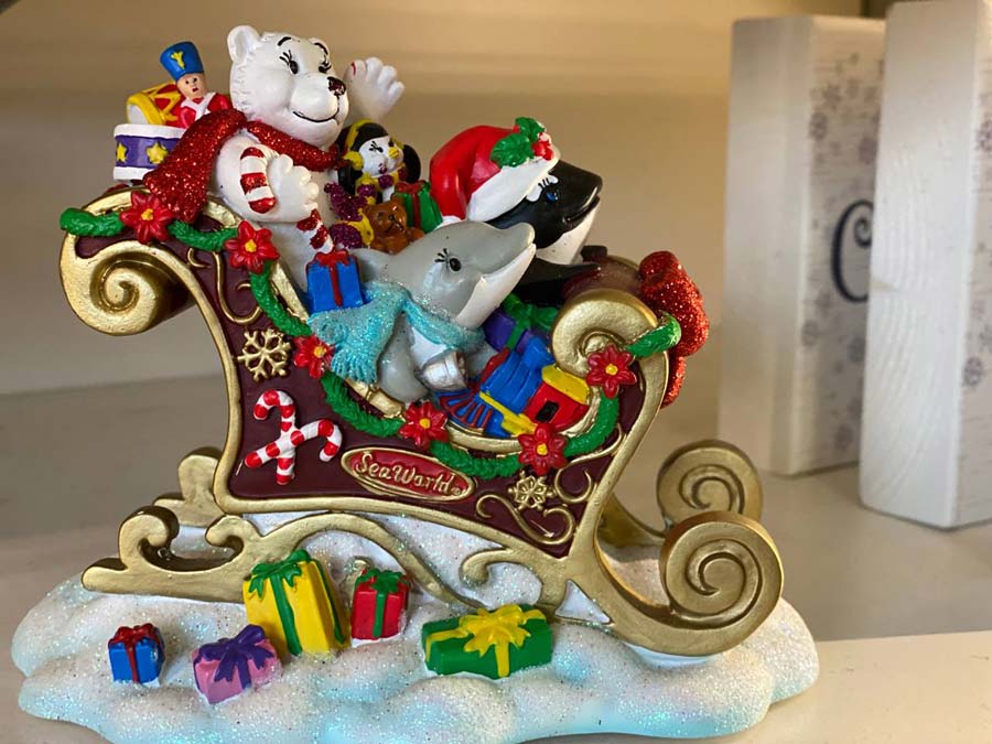 Christmas souvenirs Santa Sleigh