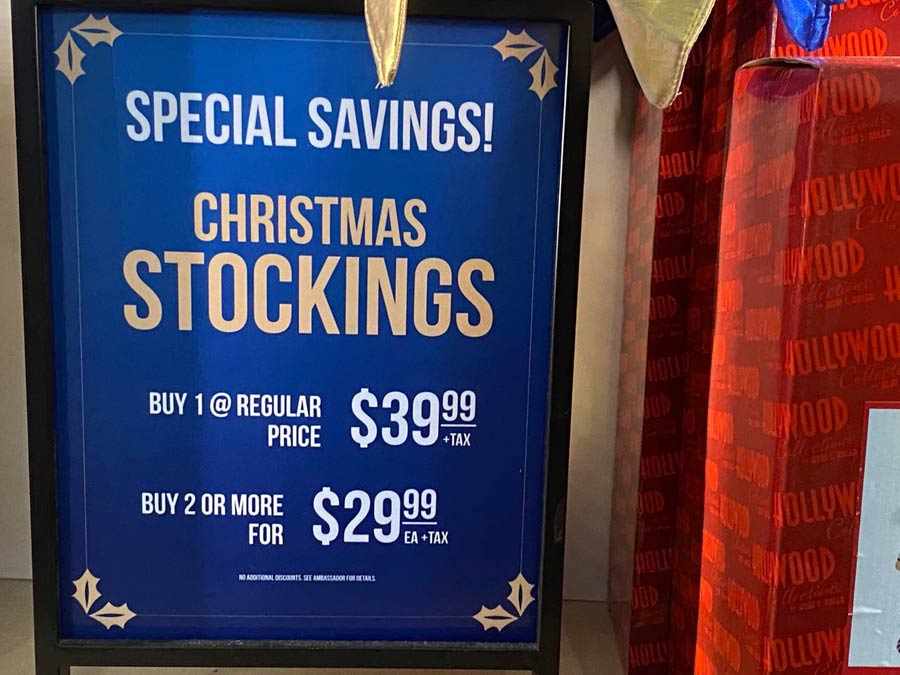 Christmas stockings discount
