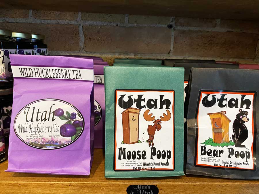Utah Moose Poop candy