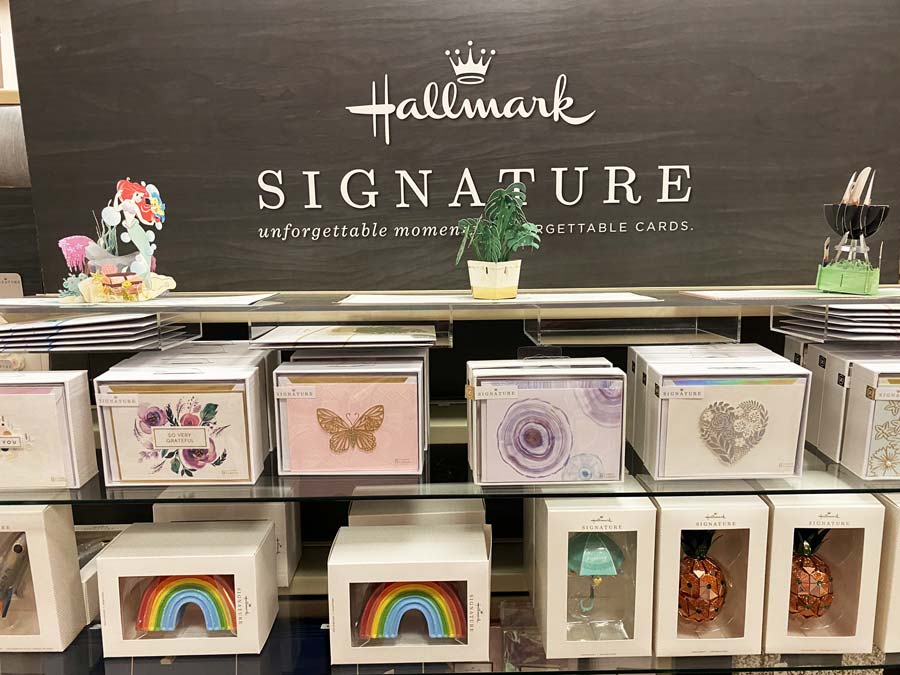 Hallmark signature cards