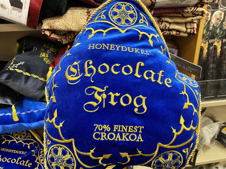 Chocolate Frog pillow