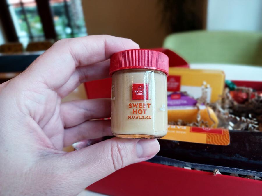 Hickory Farms sweet hot mustard