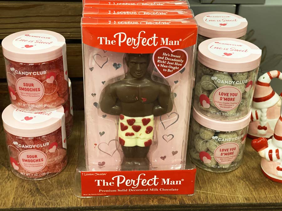 The Perfect Man chocolate candy