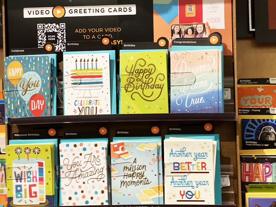 Hallmark video greeting cards