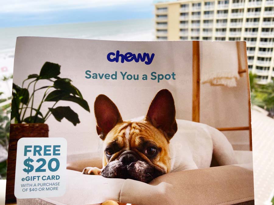 Chewy free $20 egift card
