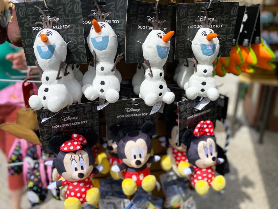 Disney characters squeaker toys