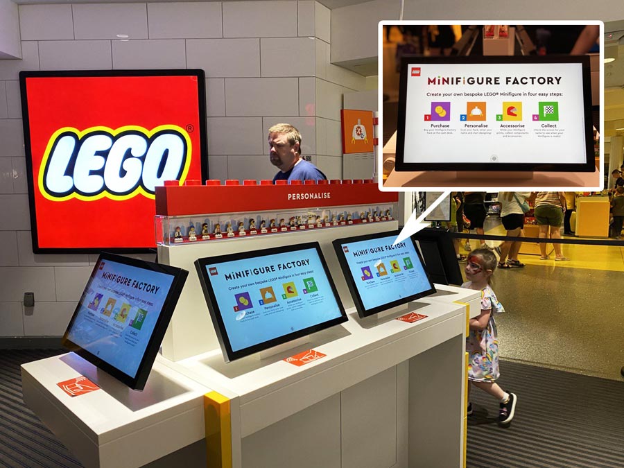 LEGO Factory big touchscreen