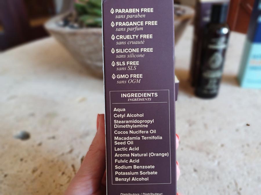 Moerie Mineral Conditioner Ingredients