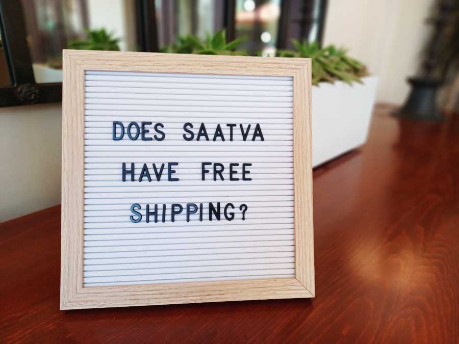 Saatva free shipping