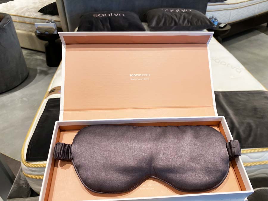 Saatva Sleep Eye Mask Slate