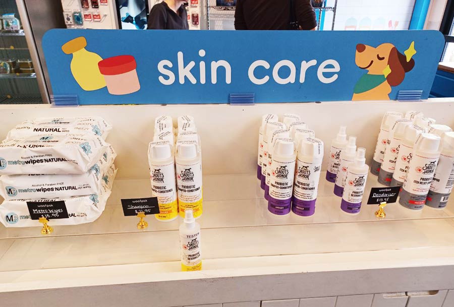 Woofpak skin care