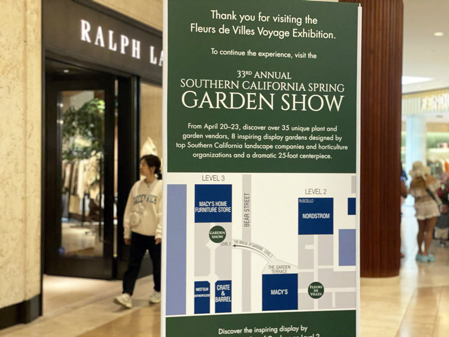 33rd Annual Southern California Spring Garden Show Banner