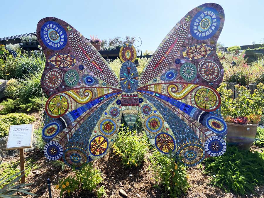 Roger's Gardens beautiful handmade butterfly