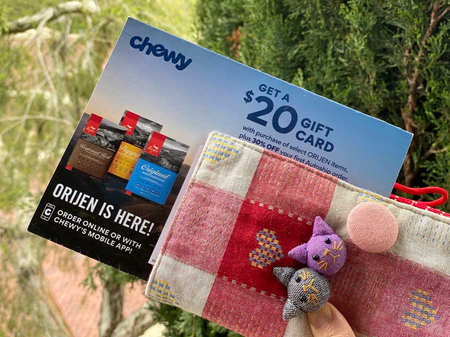 Chewy $20 Gif Card Promotion