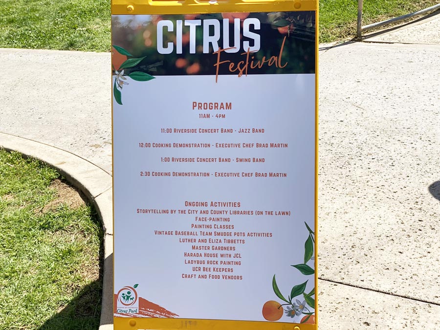 Citrus Festival Program