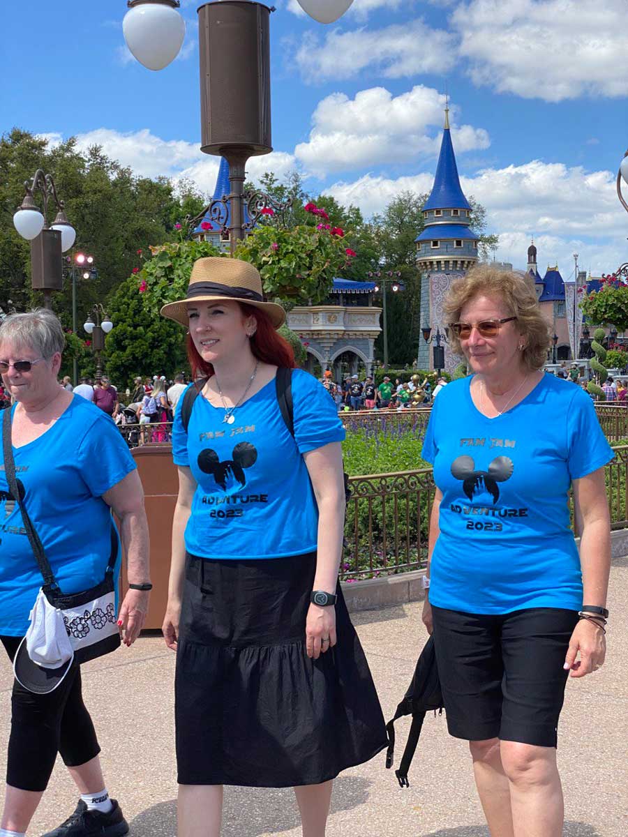 Disney-themed T-shirts
