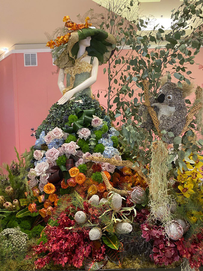 Floral Australia Mannequin