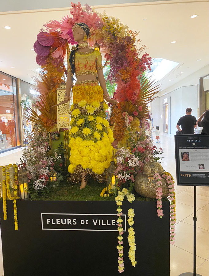 Floral India Mannequin