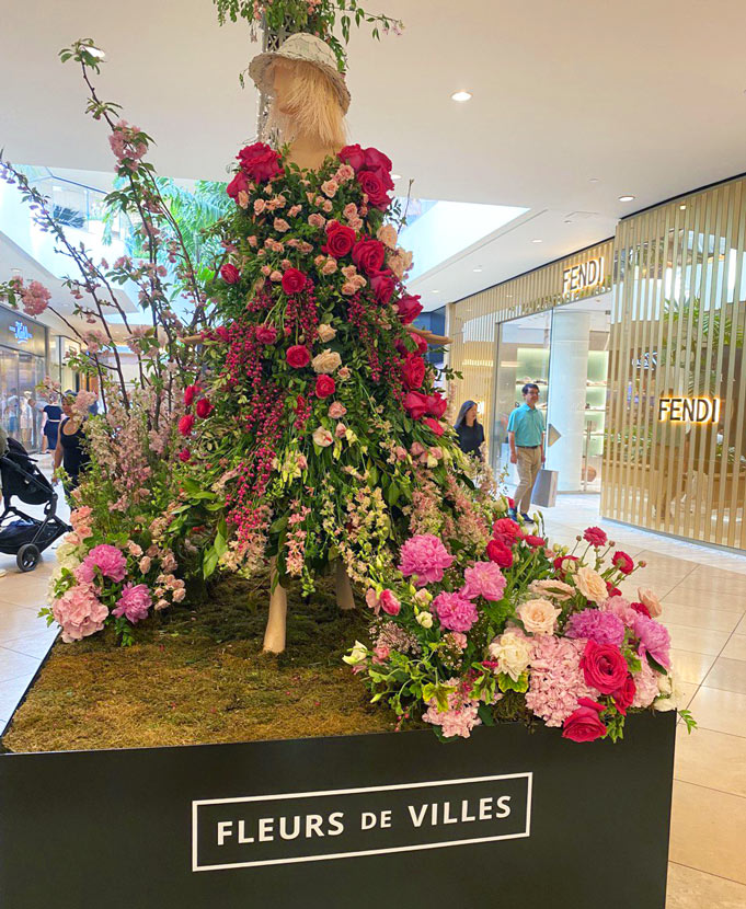 Floral Paris Mannequin